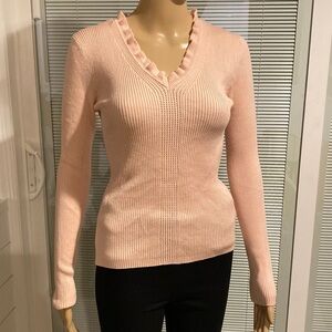 NWT Hooked Up  size Medium Faded Pink Ruffle